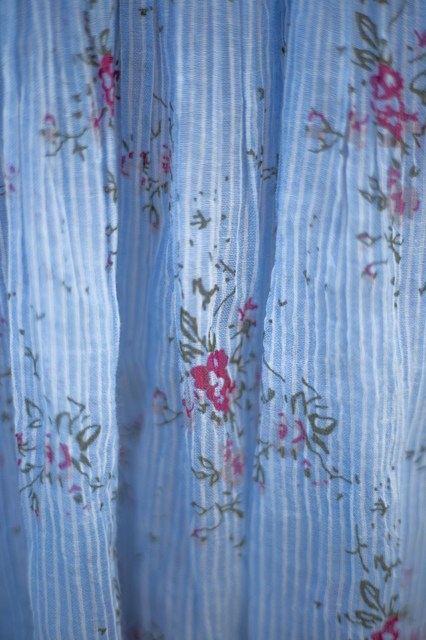 The Garden Charm Pleated Floral Top