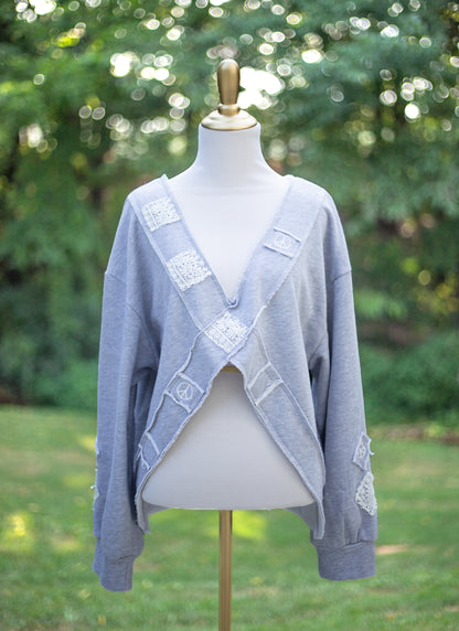 The Effortless Statement Wrap Sweatshirt