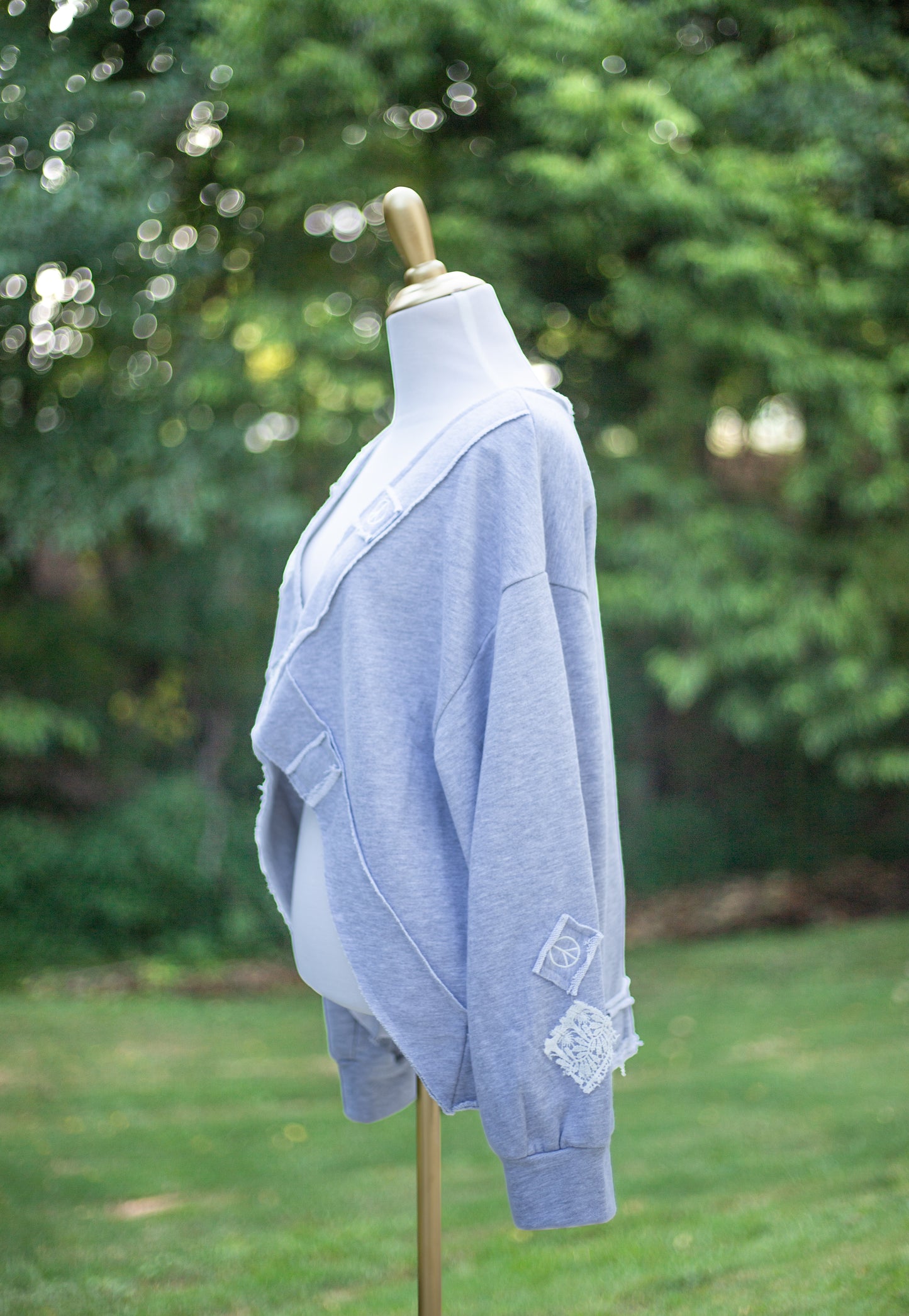 The Effortless Statement Wrap Sweatshirt
