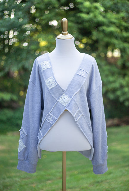 The Effortless Statement Wrap Sweatshirt