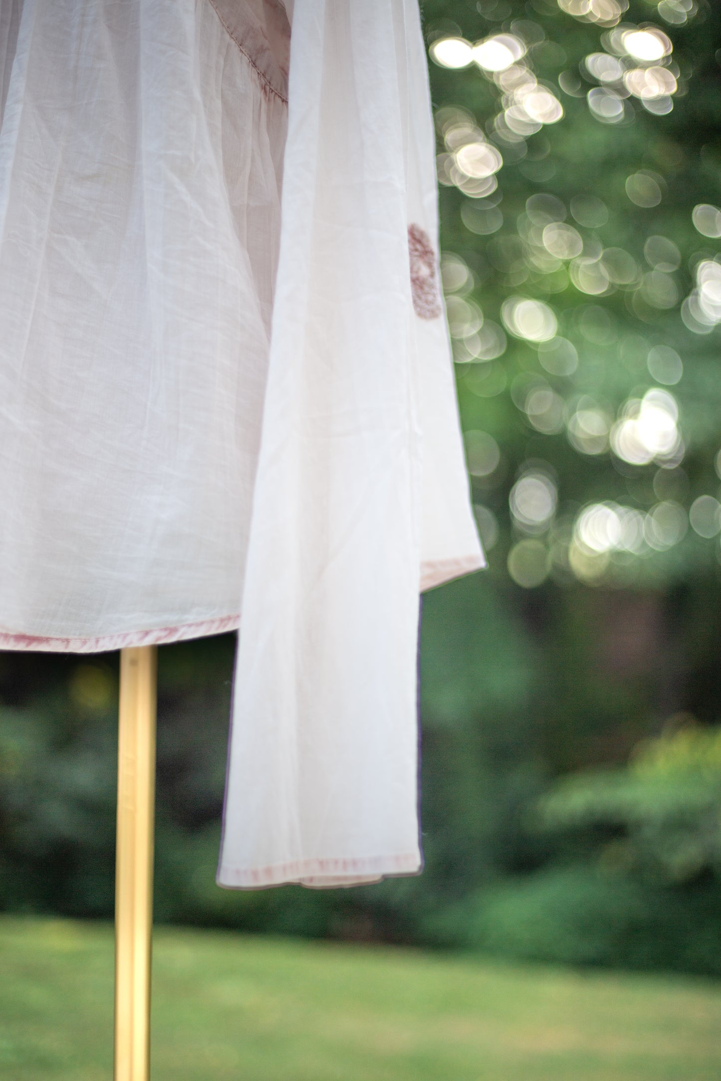 The Blush Embroidered Boho Blouse