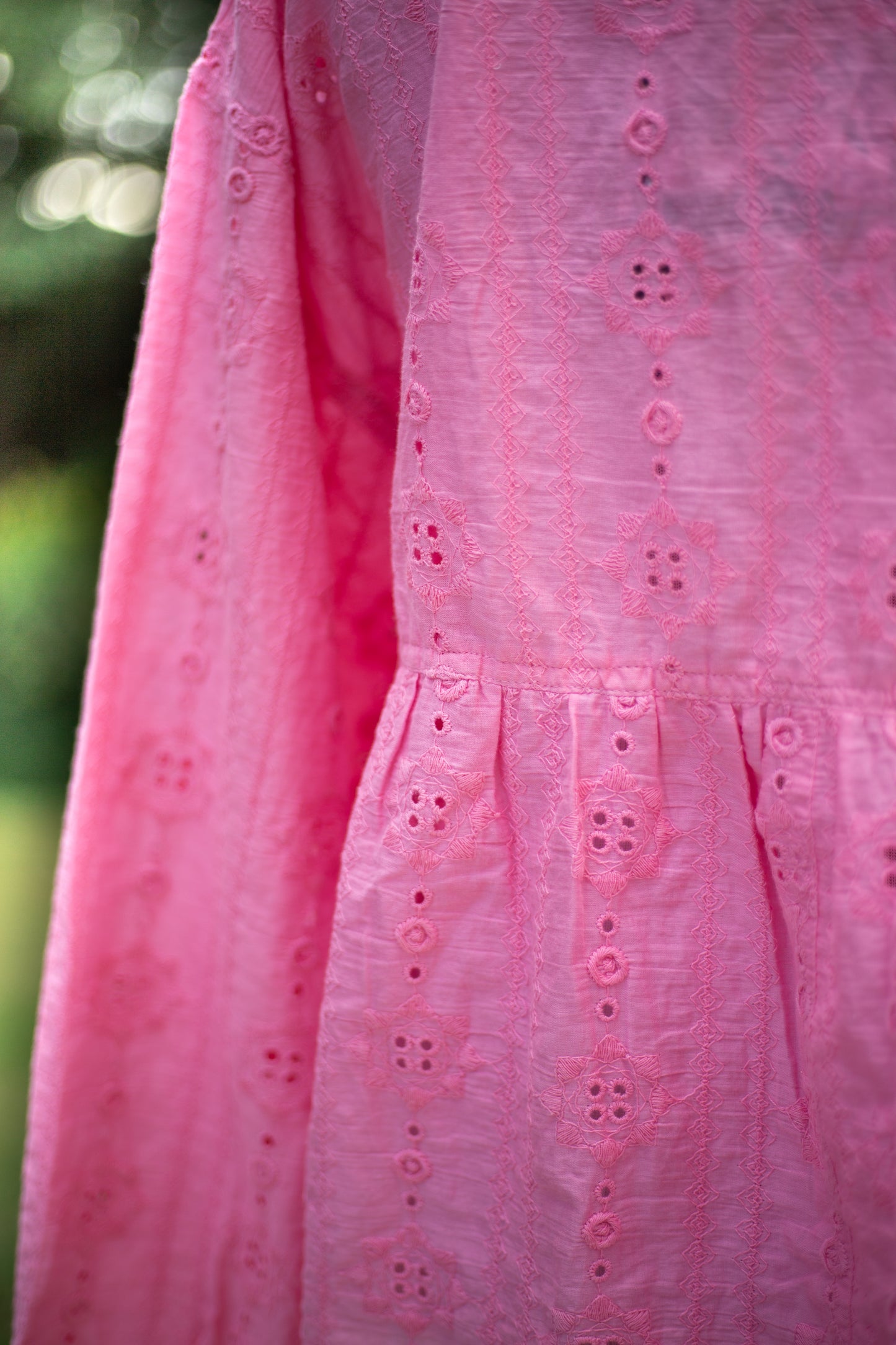 The Sweetheart Eyelet Lace Blouse