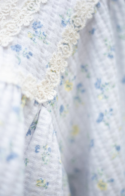 The Meadow Breeze Floral Lace Blouse