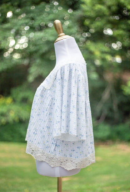 The Meadow Breeze Floral Lace Blouse