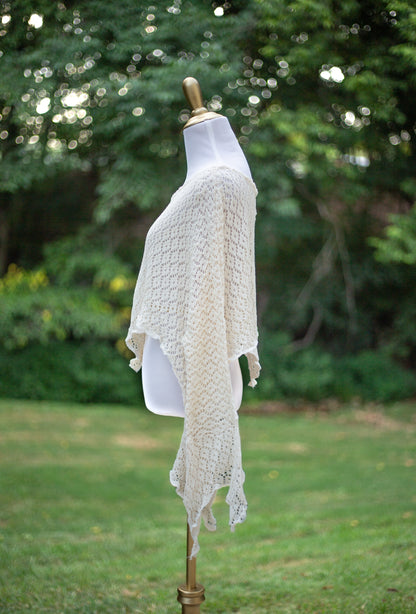 The Daydreamer Open Sleeve Festival Knit Top