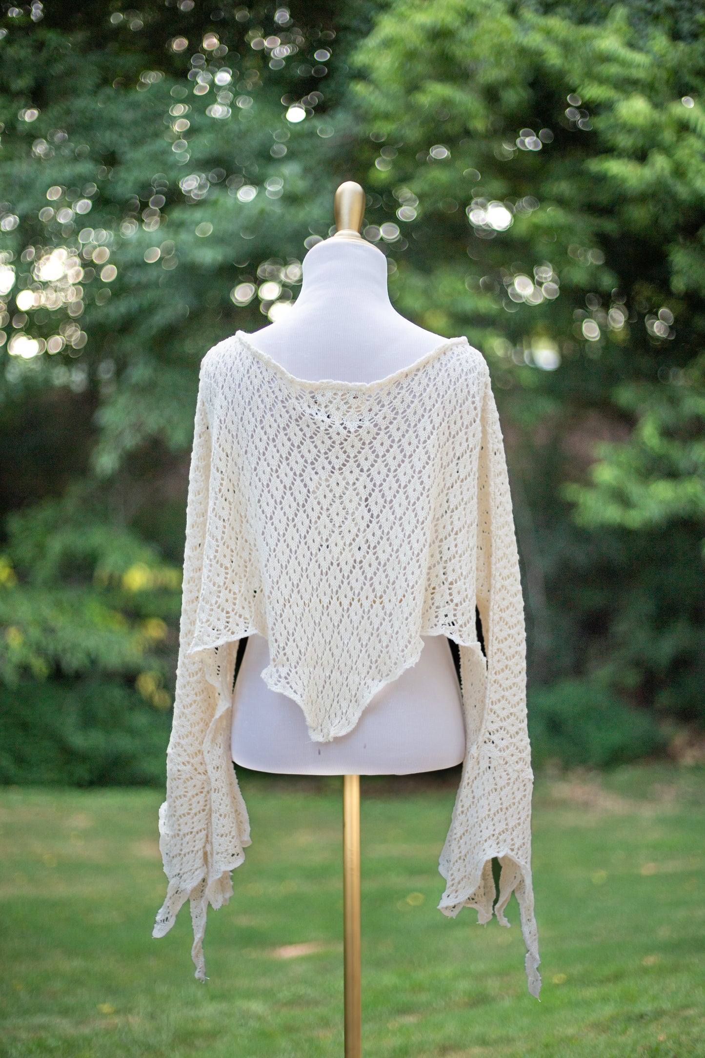 The Daydreamer Open Sleeve Festival Knit Top